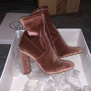 Steve Madden Velvet Bootie